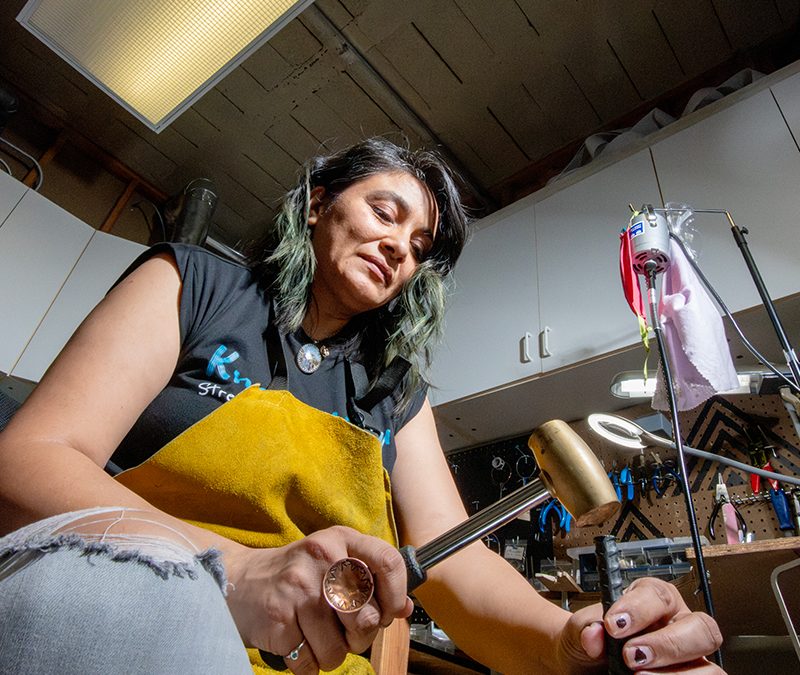 Honoring Her Native Roots, Designer Redefines Jewelry