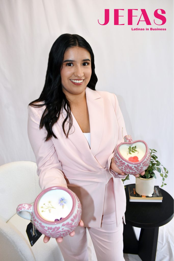 Helen Saldana, owner of Helen's Scents. Photo by Tar Macias, JEFAS Magazine