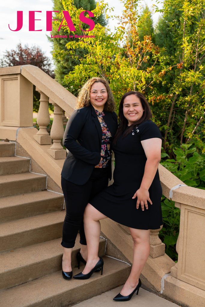 Leybi Rogel y María José Pereira
