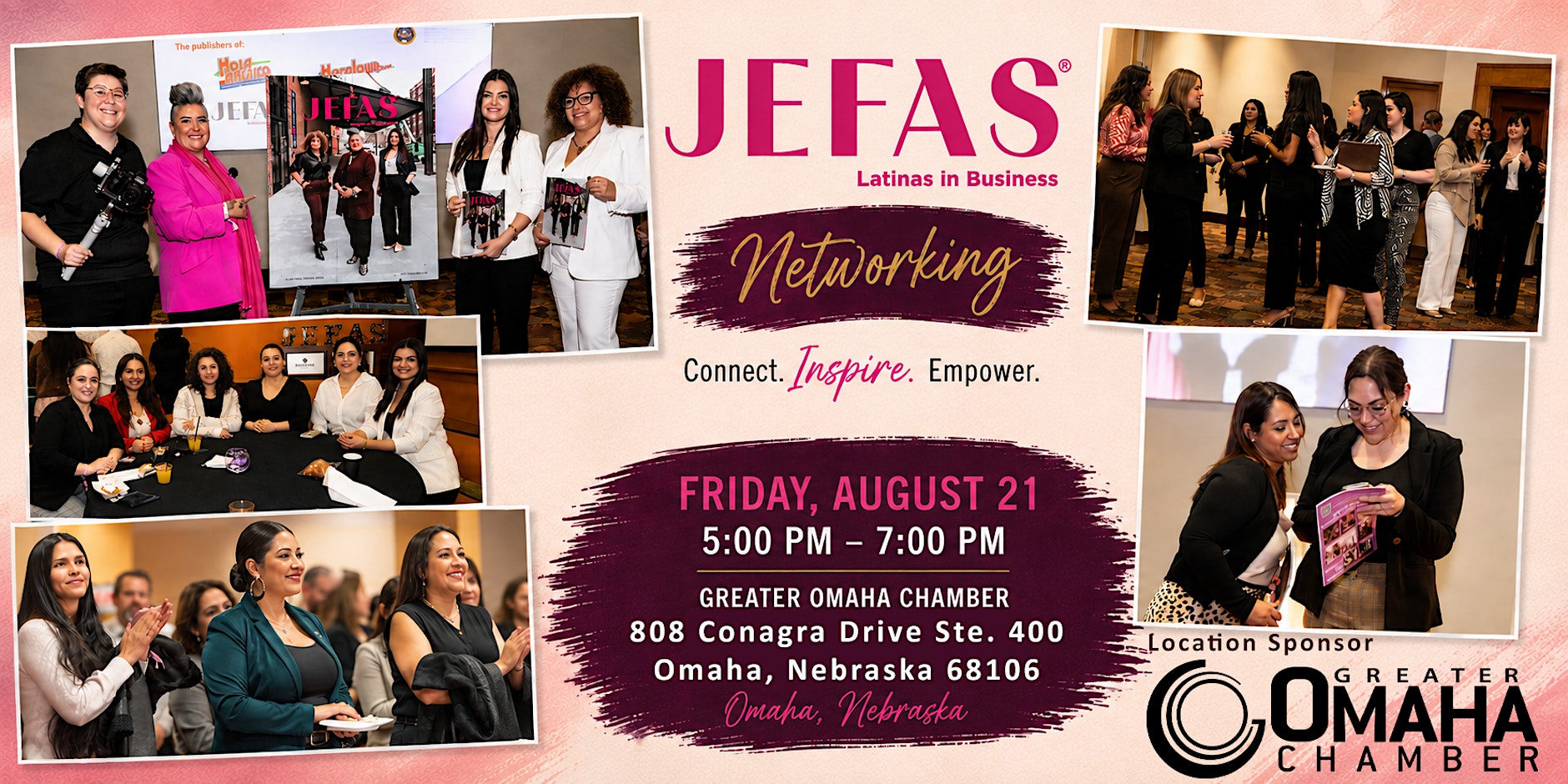 JEFAS® to Host Omaha Networking Event for Latina Entrepreneurs