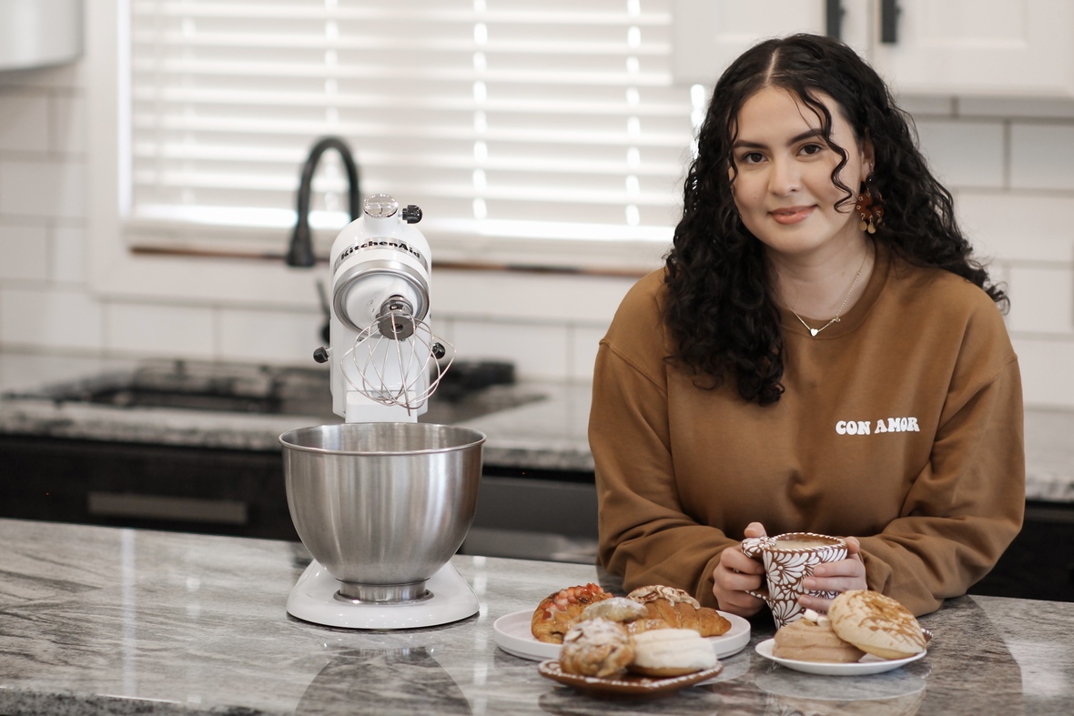 Esperanza Ayard Benitez, founder of Con Amor Bakery & Cafe in Waterloo, Iowa